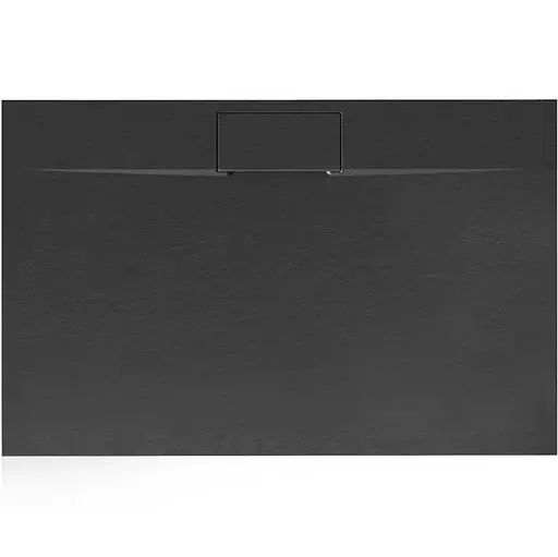 Душевой поддон Rea Bazalt 80x100 long black REA-K3323 Черный матовый - фото 1