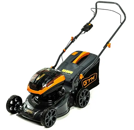Газонокосарка акумуляторна GTM BLM42+2 АКБ і ЗП + Триммер акумуляторний (кущоріз) GTM BC36/340BL (BLM42+BC36/340BL_PROMO) - фото 2