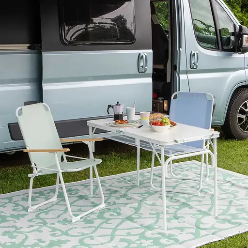 Стіл Bo-Camp Garland Pastel Yvoire 90x60 см білий (DAS303268) - фото 12