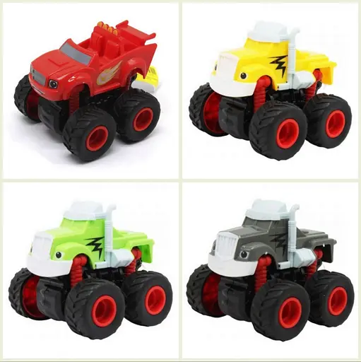 Машинка "Вспиш" 2016-7 інерційна пластикова, 10см Темно-сірий - фото 3