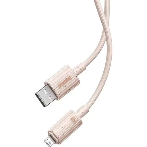 Кабель Baseus Habitat Series Fast Charging Cable Type-C to iP 20W 2 м Wheatpink - фото 3