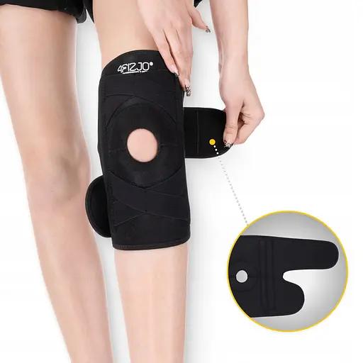 Фіксатор (бандаж) для коліна 4FIZJO універсальний, подовжений 1 шт 4FJ0634 (P-5905973400497) - фото 5