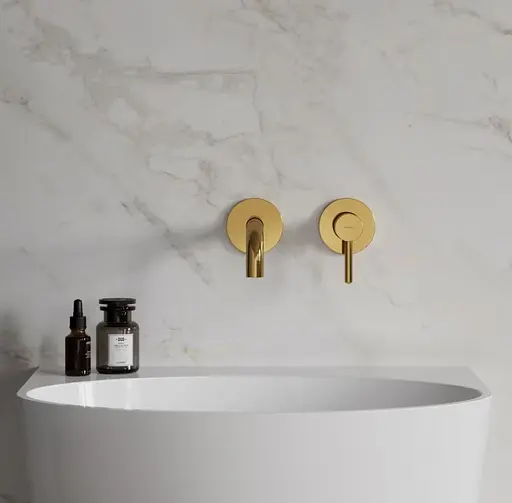 Змішувач для раковини Omnires Y прихованого монтажу gold (Y1215HGL) - фото 2