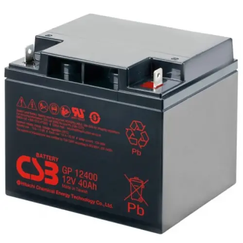 Аккумулятор CSB GP12400 AGM 12V 40Ah