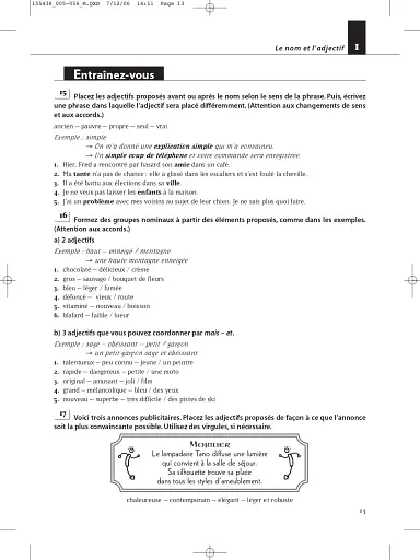 Les 500 Exercices de Grammaire Livre d'eleve B2 + corriges - фото 13