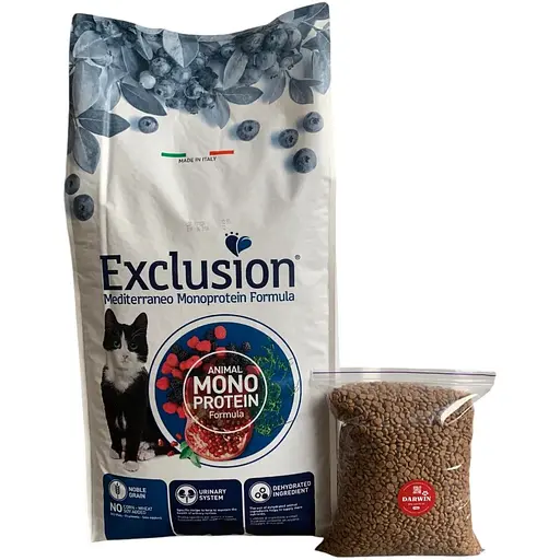 Корм Exclusion Kitten Chicken для кошенят з куркою 1кг (на вагу) - фото 1