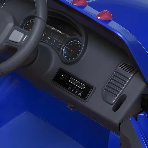 Електромобіль дитячий Bambi Джип Dodge M 5766EBLR-4 RAM 2 мотори 35W 1 акумулятор 12V10AH MP3 - фото 6