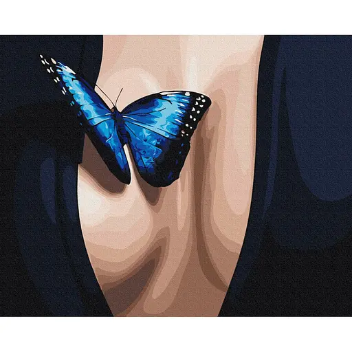 Картина по номерам "Синий Трепет" BS53938, 40х50 см