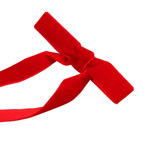 Набор декоративных украшений Yes! Fun Банты 36x12 см 5 шт. бордо (975097) - фото 3