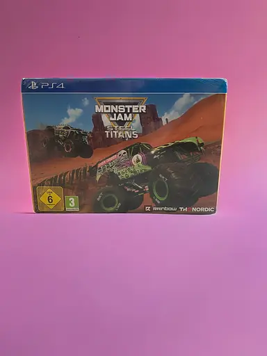 Коллекционный набор, подарочный набор для геймера игра Monster Jam Steel Titans Collectors Edition PS 4 - фото 2