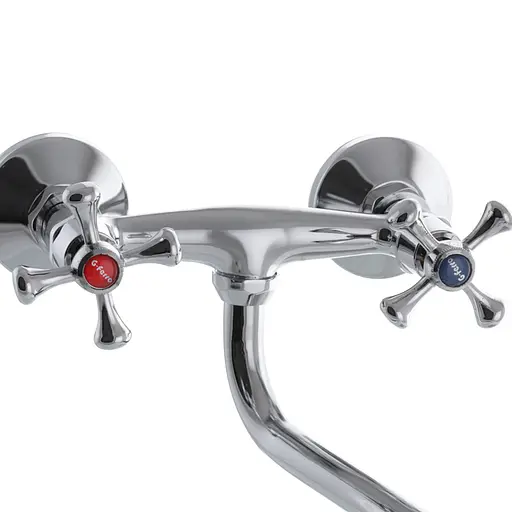 Змішувач для кухні G-Ferro 361 FE0017 Хром - фото 2