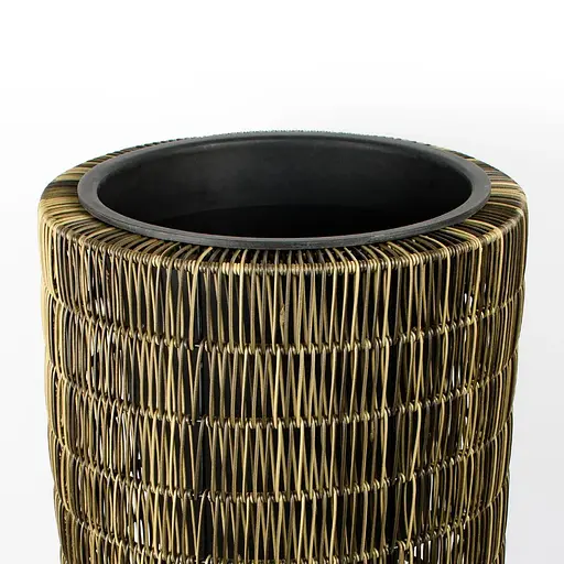 Кашпо Engard из искусственного ротанга 40х40x91 см (HA-04) - фото 3