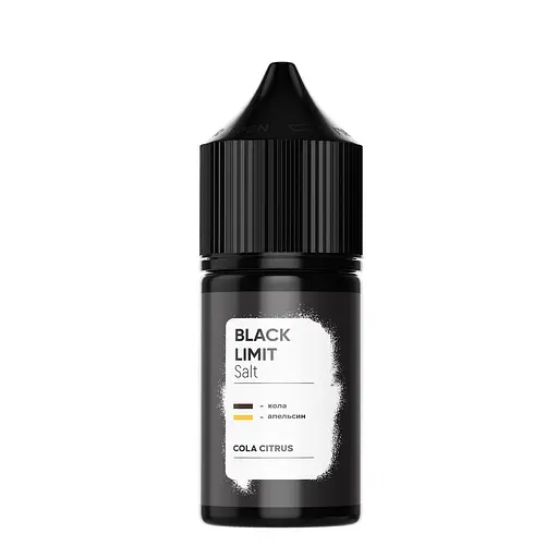Набор компонентов для самозамеса солевой заправки Black Limit 30 мл Cola Citrus, кола цитрус 0-65 мг (18274) - фото 2