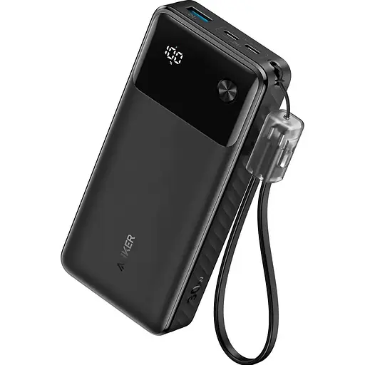 Павербанк Anker Black 20 000 mAh / 30 Вт (A1384G11) - фото 1