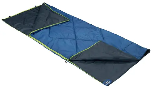Спальный мешок High Peak Patrol/+16°C Blue/Dark Blue Left (20037) - фото 2