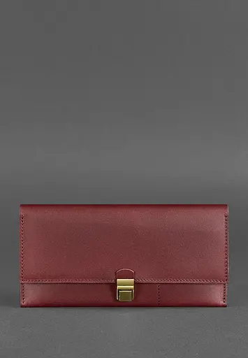 Кожаный тревел-кейс Journey 2.0 Krast бордовый - фото 2