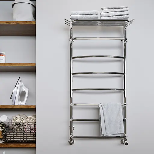 Водяной полотенцесушитель Kosser Канна 1000x530/8 ДК02, Хром - фото 4