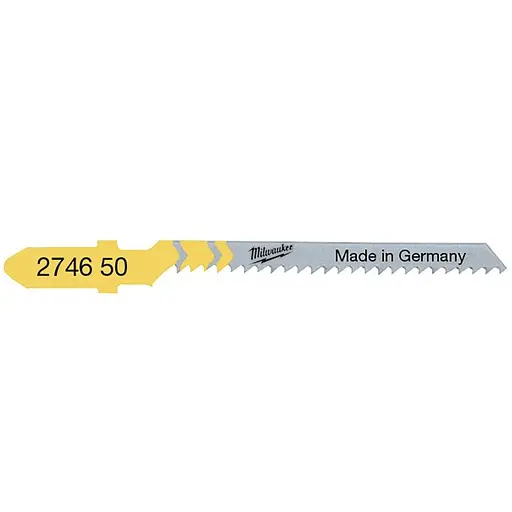 Полотно пилочное для электролобзика Milwaukee T119BO по дереву, шаг зуба 2х50мм, 5 шт.