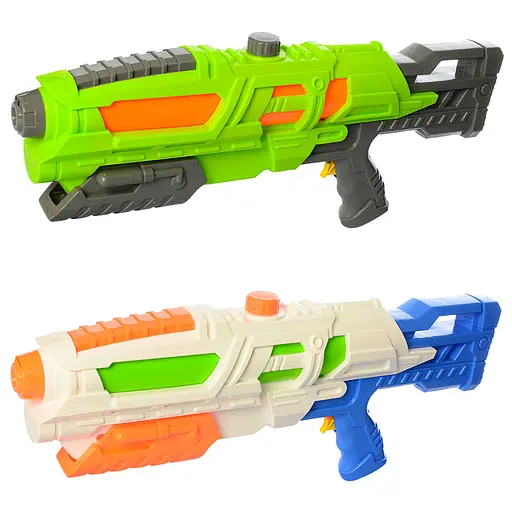 Водяний бластер помповий великий, 52.5 см, 23x52.5x7.5 см (В асортименті) - фото 2