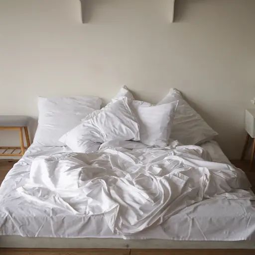 Комплект постельного белья Кретон 100% белый хлопок White sun - фото 1