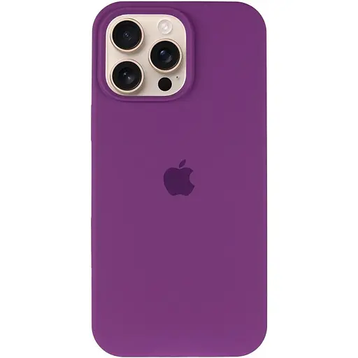 Чохол Epik Silicone Case Full Protective AA для Apple iPhone 15 Pro 6.1 Фіолетовий/Grape - фото 2