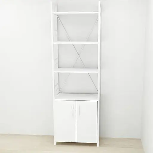 Етажерка 4/60 Ferrum-decor Серії Конект з тумбою 179x60x28 Білий ДСП (FRD-104491)