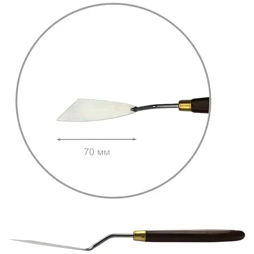 Мастихін Rosa Gallery Classic №63 довжина 7 см особливий - фото 1