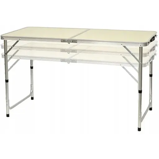 Стол туристический Chomik Garden Line Ranger раскладной с 4 стульями белый - фото 10