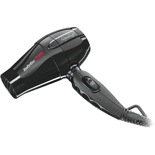 Дорожній фен BaByliss PRO BAB5510E Bambino потужність 1200 Вт шнур із петлею для підвішування завдовжки 1.8 м - фото 2