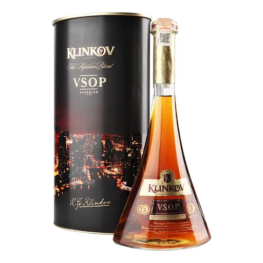 Коньяк Klinkov VSOP 40% 0.5 л в тубусе - фото 6