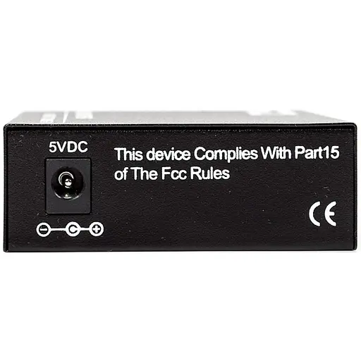 Медіаконвертер RCI 100M, 20km, SC, RJ45, Tx 1310nm, standart size metal case (RCI902W-FE-20-T) - фото 3