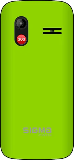 Телефон Sigma Comfort 50 CF113 HIT2020 Green UA UCRF - фото 3