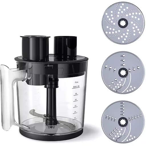 Блендер Philips Series 5000 заглибний 1200 Вт 5 в 1 чорний (HR2685/00) - фото 7