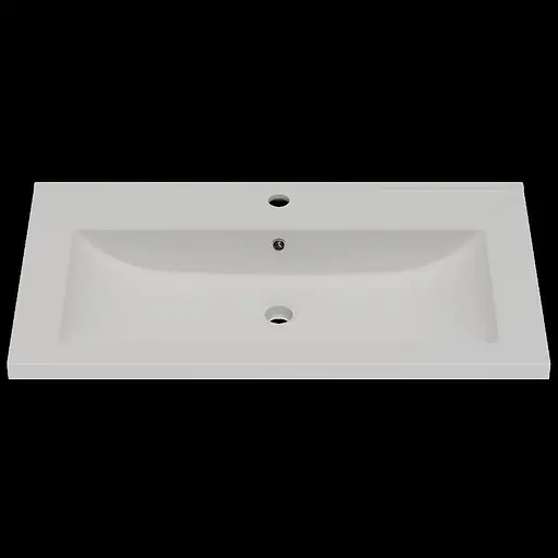 Раковина глянцевая врезная Amidicon Cosmo 90 900x450 из литого камня Cosmopolite_90_HL, Белый - фото 1