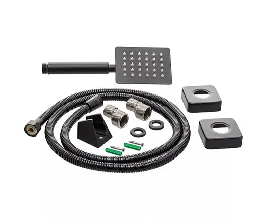 Змішувач для ванни WEZER PRO7-02-BLACK - фото 2