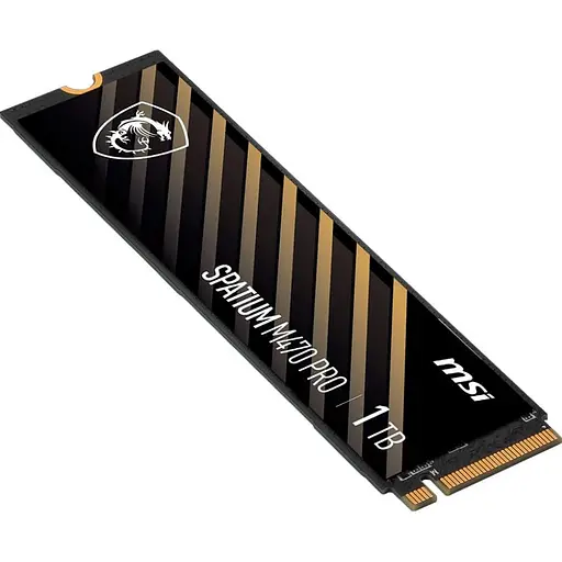 Накопитель SSD MSI m.2 NVMe 1TB Spatium M470 Pro PCIe 4.0 x4 NVMe 3D NAND TLC (S78-440L0J0-P83) - фото 2