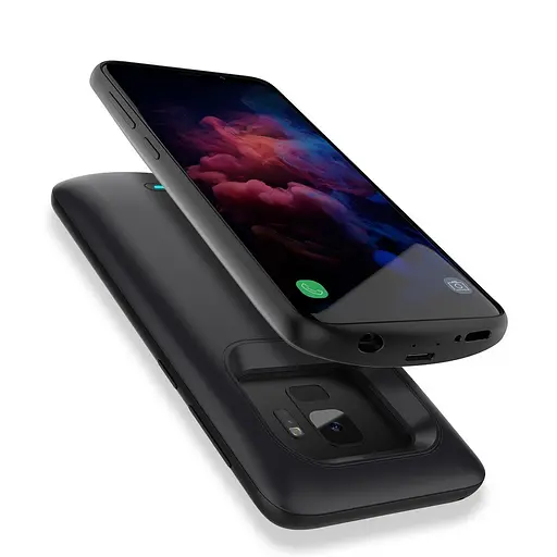 Чехол-аккумулятор XON PowerCase для Samsung S9 Plus 5200 mAh Черный (PCBS2109252B 2346) - фото 3