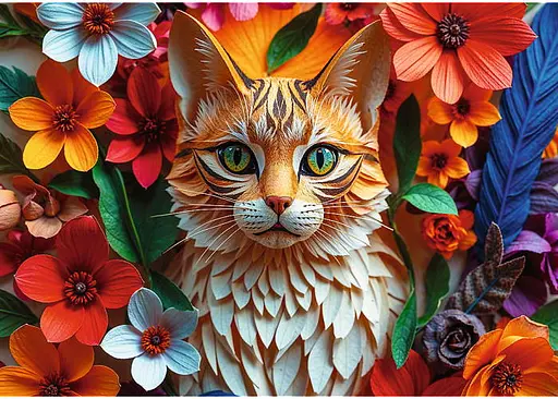 Пазл Trefl Кот 40th anniversary 1000 эл. (40040) - фото 2