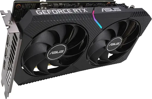 Відеокарта ASUS RTX 3060 12Gb Dual OC V2 LHR (DUAL-RTX3060-O12G-V2) (GDDR6, 192 bit, PCI-E v4.0) Б/в - фото 4