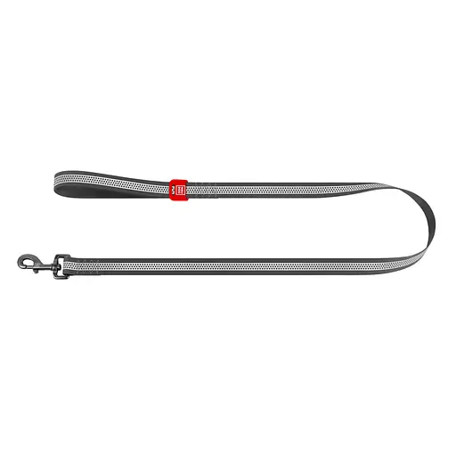 Повідець для собак водостійкий Waudog Waterproof світловідбиваючий S Ш 15мм Д 305 см сірий - фото 2