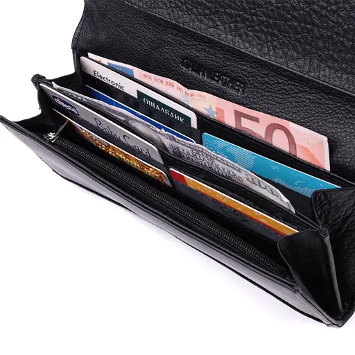 Жіночий шкіряний гаманець ST Leather 19х9.5х2 см acs0028475 - фото 4