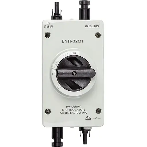 Выключатель нагрузки HiSmart 4P, 32A, 1000V, MC4, IP66