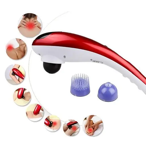 Ручний масажер Дельфін для тіла Dolphin Massager для схуднення масажу шиї - фото 7