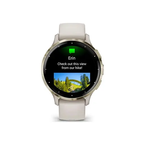 Смарт-годинник Garmin Venu 3S, Ivory + Soft Gold, GPS (010-02785-04) - фото 7