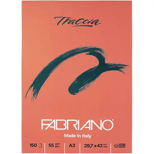 Блок бумаги для графики и каллиграфии Fabriano Traccia А3 5 5г/м2 150 листов - фото 6