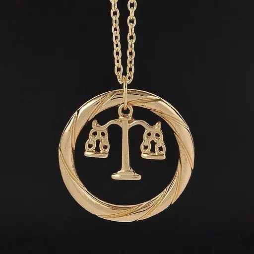 Кулон ваги Правосуддя Дивергент - фото 5