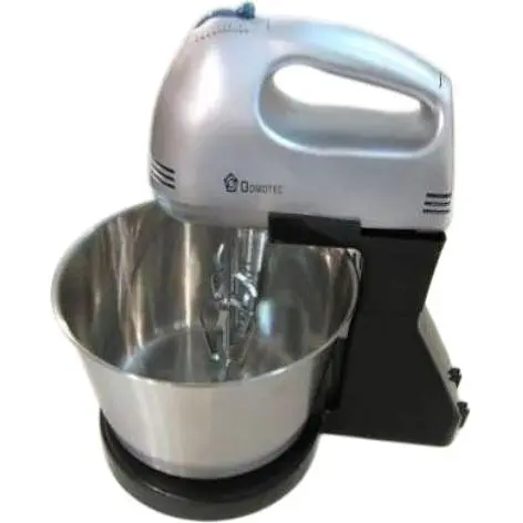 Стационарный электрический ручной миксер Domotec с насадками для замешивания крутого теста - фото 1