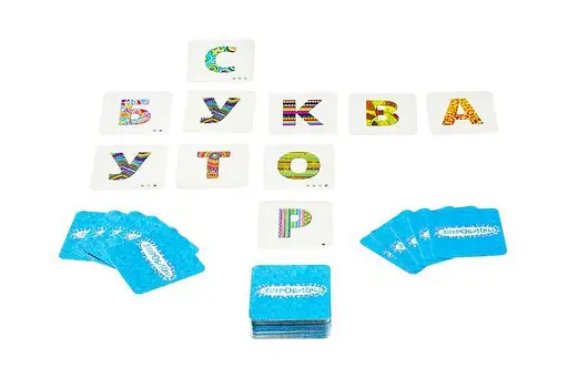 Настольная игра Банда умников Зверобуквы (рус.) (УМ030) - фото 5