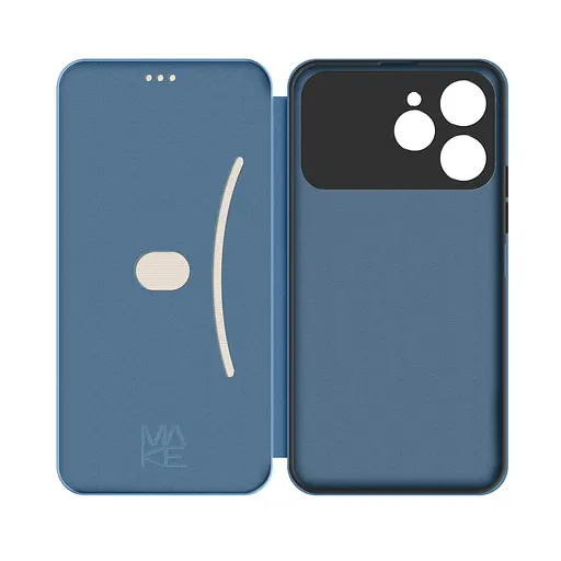 Чохол-книжка MAKE Tecno Spark 40 Flip Mirage Blue - фото 4