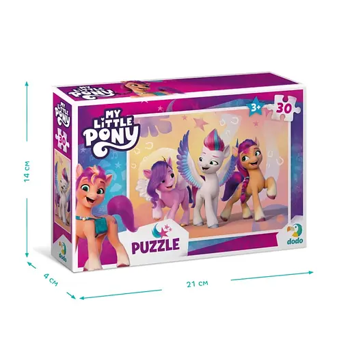 Дитячі Пазли My Little Pony Зіпп, Піпп та Санні DoDo 200305 30 елементів - фото 4